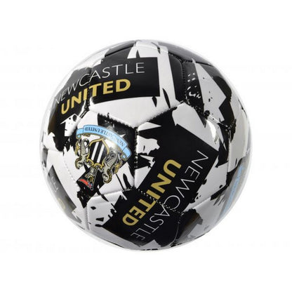 Black-White-Gold - Side - Newcastle United FC Graffiti Football