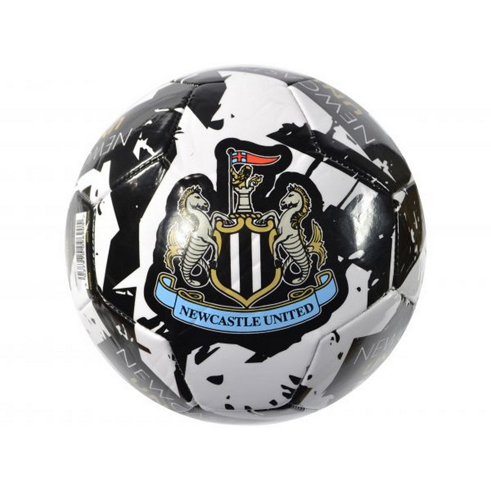 Black-White-Gold - Front - Newcastle United FC Graffiti Football
