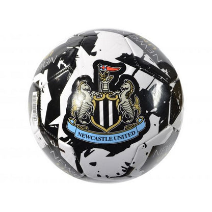 Black-White-Gold - Front - Newcastle United FC Graffiti Football