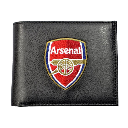 Red-Blue-Gold-White - Front - Arsenal FC Embroidered Wallet