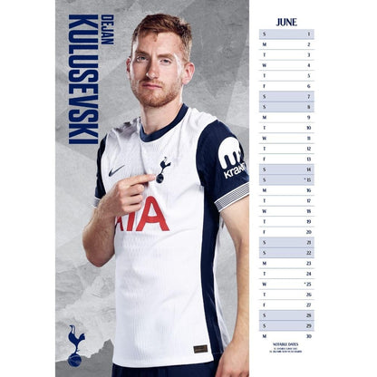 Dark Blue-White - Lifestyle - Tottenham Hotspur FC 2025 A3 Wall Calendar