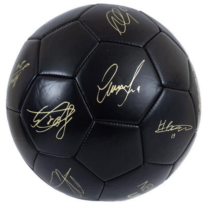 Black-Gold - Back - Newcastle United FC Phantom Football