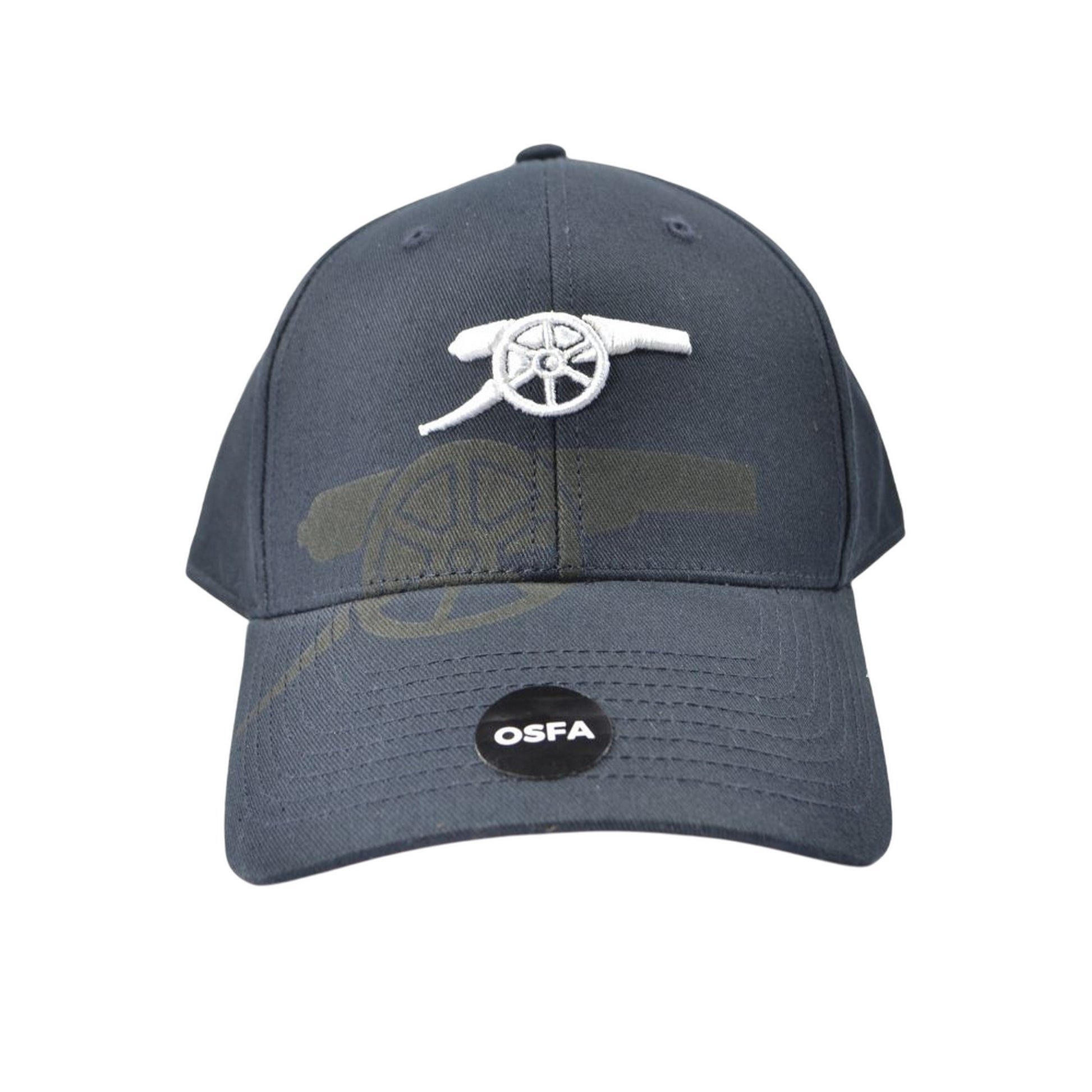 Navy-White - Back - Arsenal FC Cannon Obsidian Baseball Cap