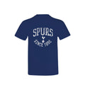 Navy - Front - Tottenham Hotspur FC Unisex Adult Established 1882 T-Shirt