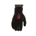 Black-Red - Back - Nottingham Forest FC Knitted Crest Winter Gloves