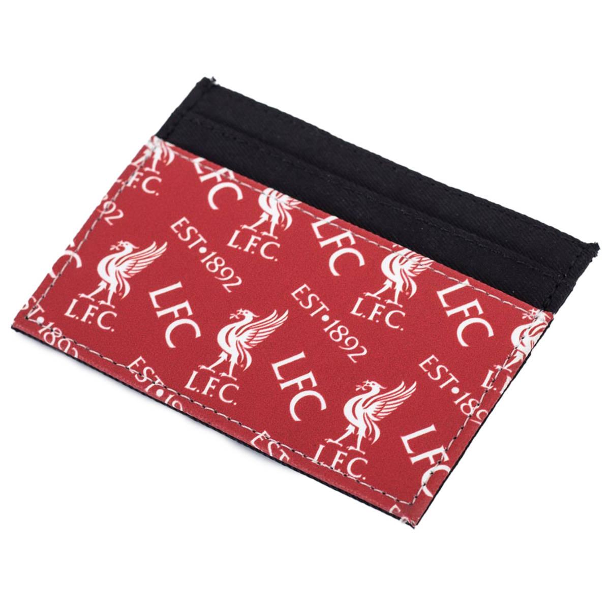 Red-White - Front - Liverpool FC Crest Card Holder