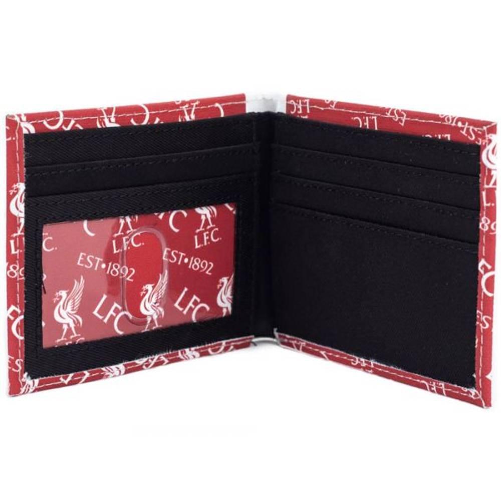 Red-White - Back - Liverpool FC Crest Bi-Fold Wallet