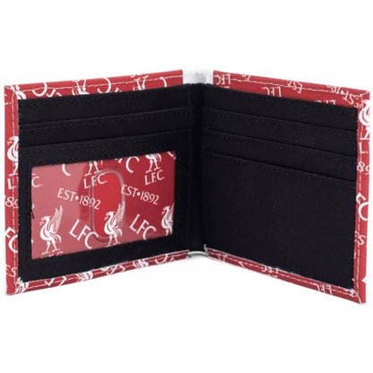 Red-White - Back - Liverpool FC Crest Bi-Fold Wallet