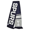 Navy-White - Back - Tottenham Hotspur FC Official Football Jacquard Nero Scarf