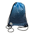 Light Blue-Navy - Side - Manchester City FC Official Football Fade Design Gym Bag
