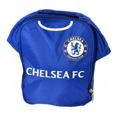 Blue-White - Front - Chelsea FC Official Football Kit Lunch Bag