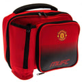 Red-Black - Front - Manchester United FC Official Football Fade Design Lunch Bag