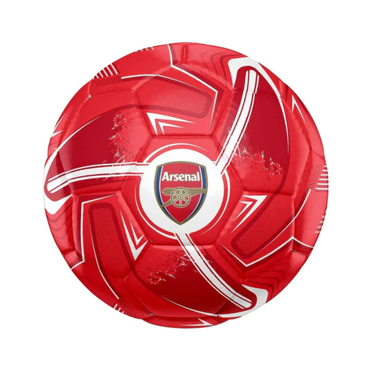 Red-White - Front - Arsenal FC Turbine Print Football