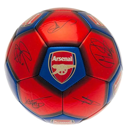 Red-Blue-Yellow - Side - Arsenal FC Printed Signature Mini Football