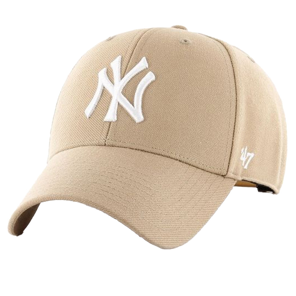 Khaki - Front - New York Yankees 47 Vintage Baseball Cap