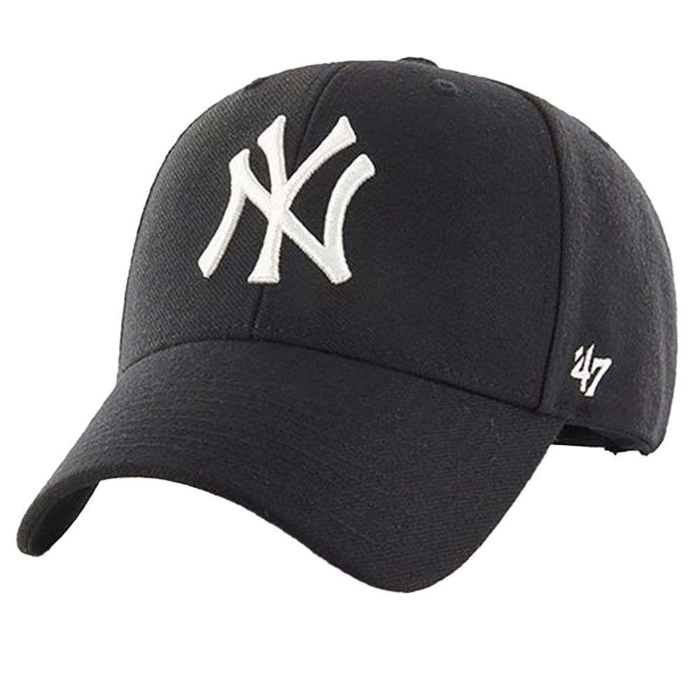 Black - Front - New York Yankees MLB 47 Snapback Baseball Cap