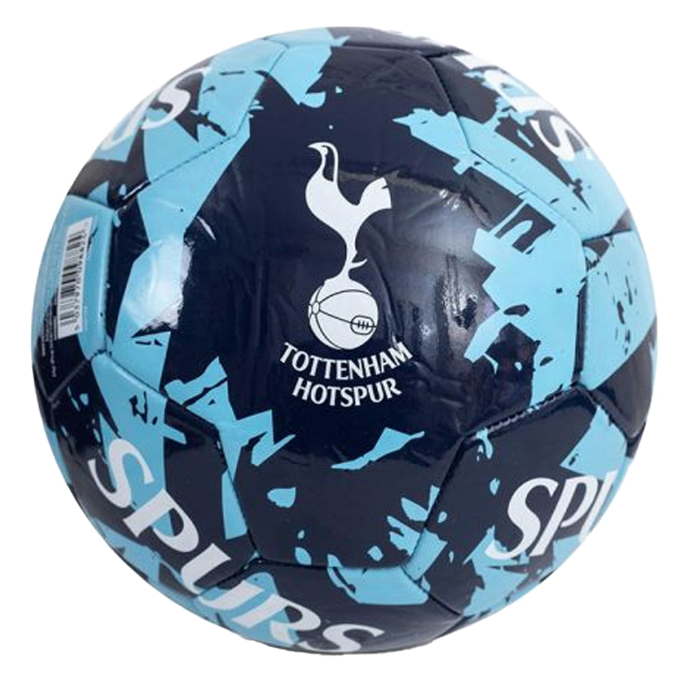 White-Navy Blue - Front - Tottenham Hotspur FC Spurs Graffiti Football