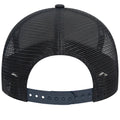 Navy - Back - Manchester United FC New Era Rubber Badge Trucker Cap