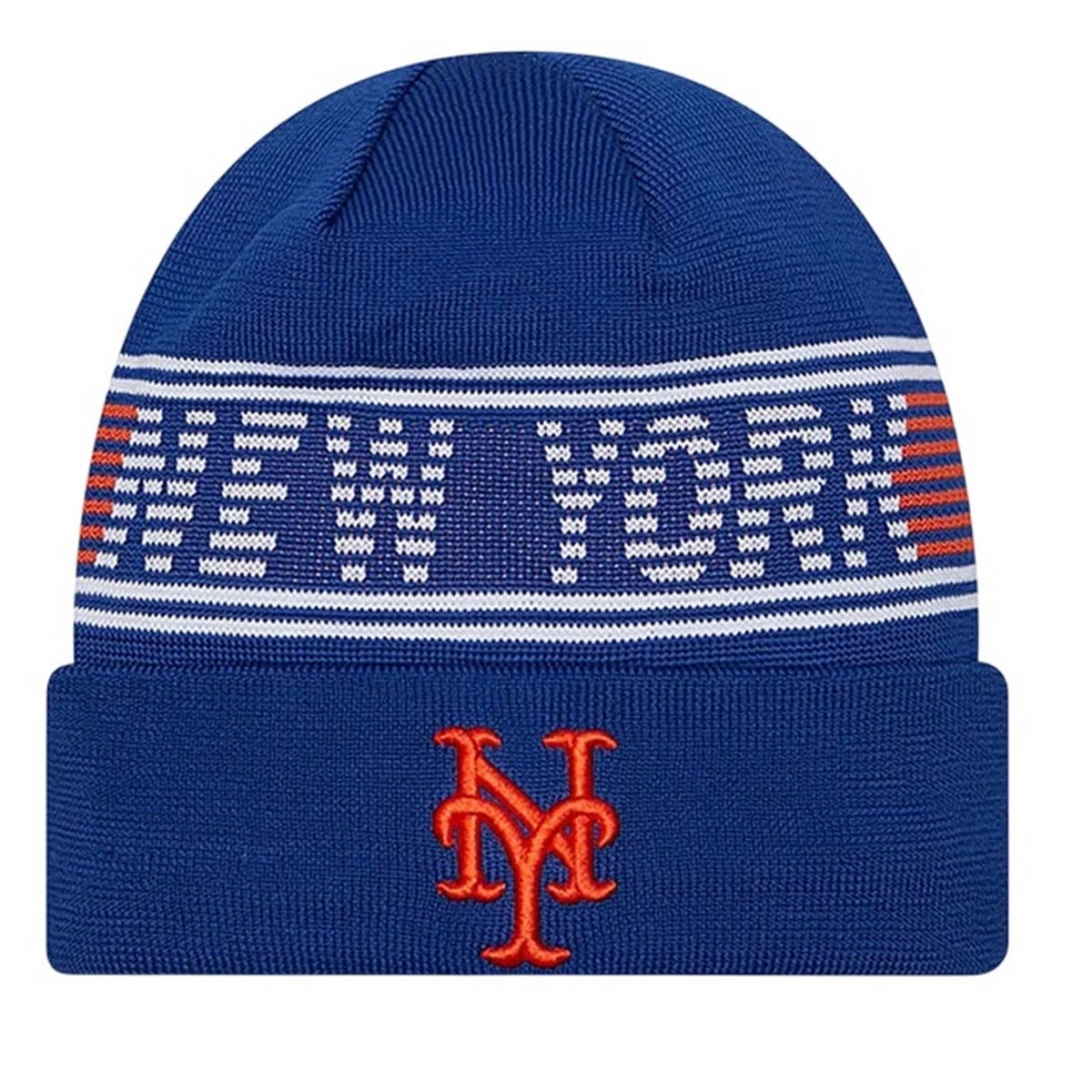Blue - Front - New York Mets New Era Knitted Sport Beanie