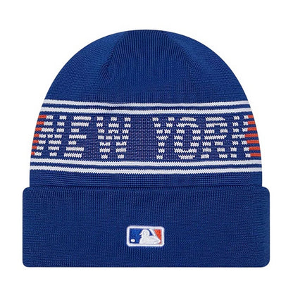 Blue - Back - New York Mets New Era Knitted Sport Beanie