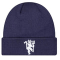 Sage - Front - Manchester United FC Seasonal New Era Knitted Cuffed Beanie