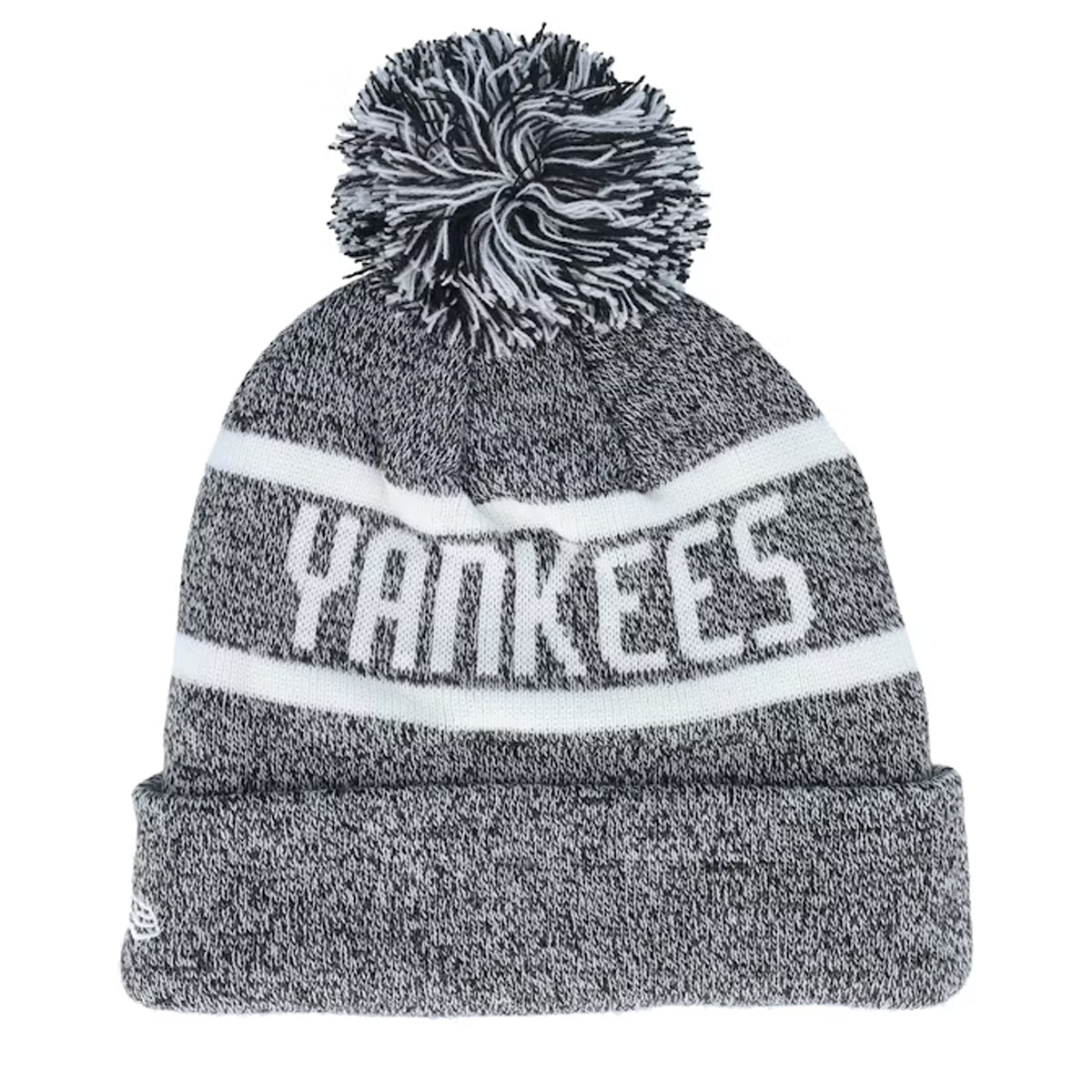 Black-White - Back - New York Yankees New Era Knitted Sport Beanie
