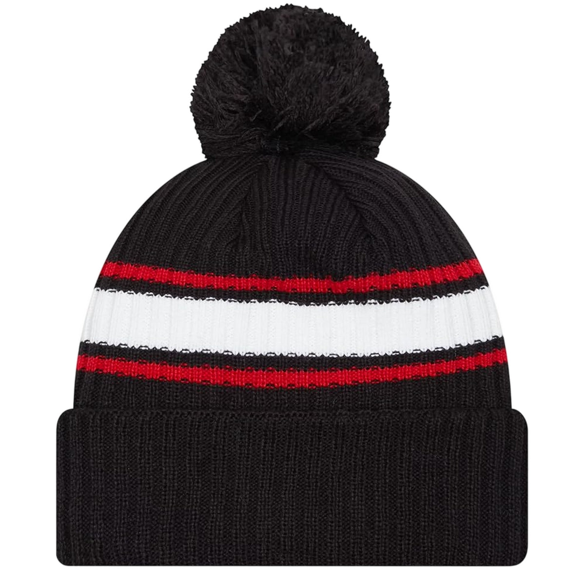 Red-Black-White - Back - Washington Nationals New Era Knitted Sport Beanie
