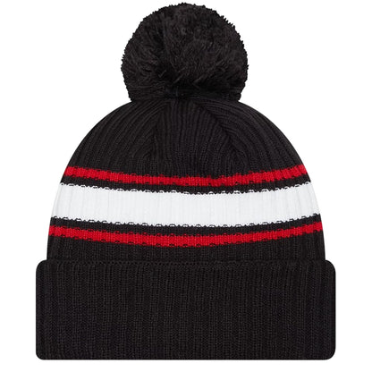 Red-Black-White - Back - Washington Nationals New Era Knitted Sport Beanie
