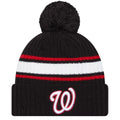Red-Black-White - Front - Washington Nationals New Era Knitted Sport Beanie