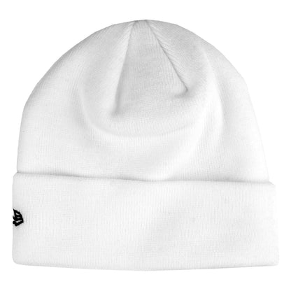 White - Back - New York Yankees New Era Knitted Cuffed Beanie