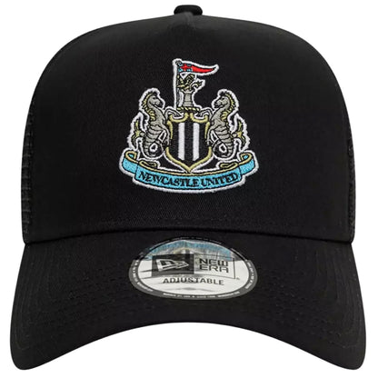 Core Black - Front - Newcastle United FC New Era E frame Trucker Cap