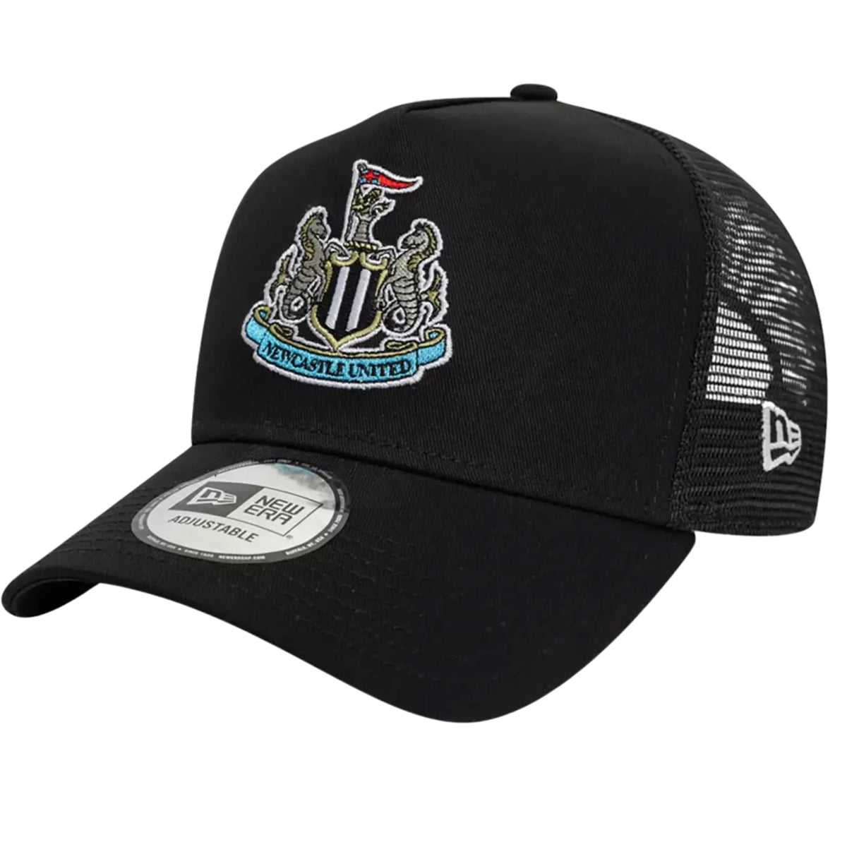 Core Black - Side - Newcastle United FC New Era E frame Trucker Cap