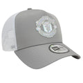 Grey - Side - Manchester United FC 9Forty New Era E frame Trucker Cap