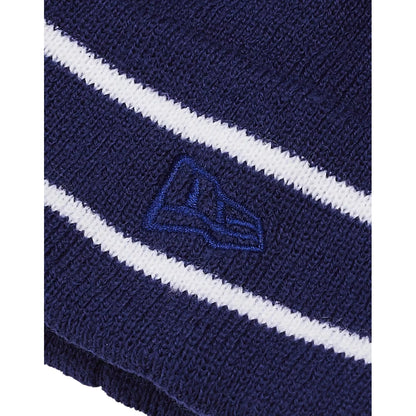 Dark Blue - Back - LA Dodgers New Era Knitted Sport Beanie