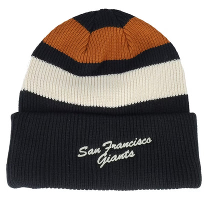 Black - Back - San Francisco Giants New Era Knitted Sport Beanie