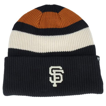 Black - Front - San Francisco Giants New Era Knitted Sport Beanie