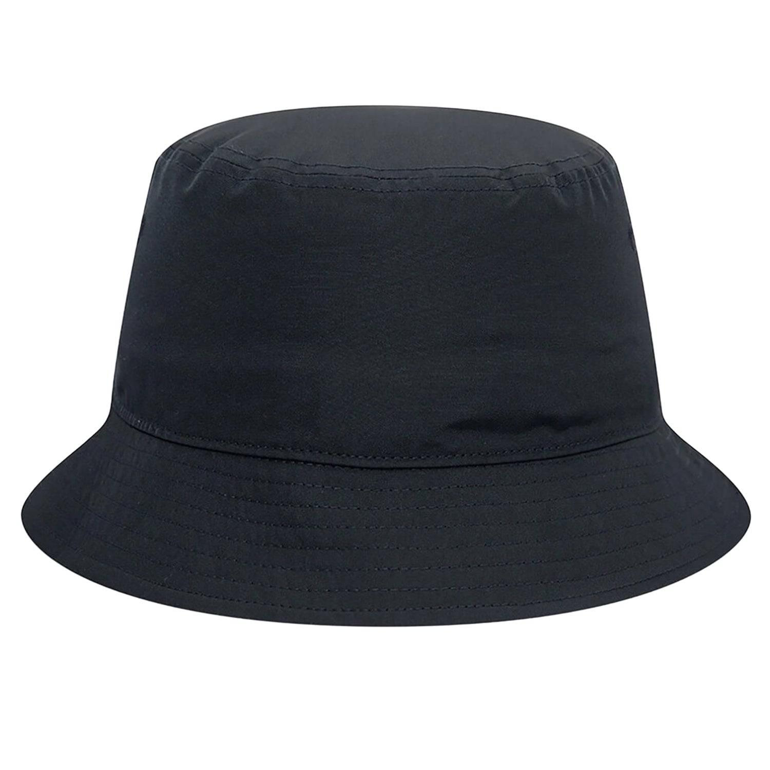 Navy - Back - Manchester United FC Mens New Era Woven Rubber Badge Bucket Hat
