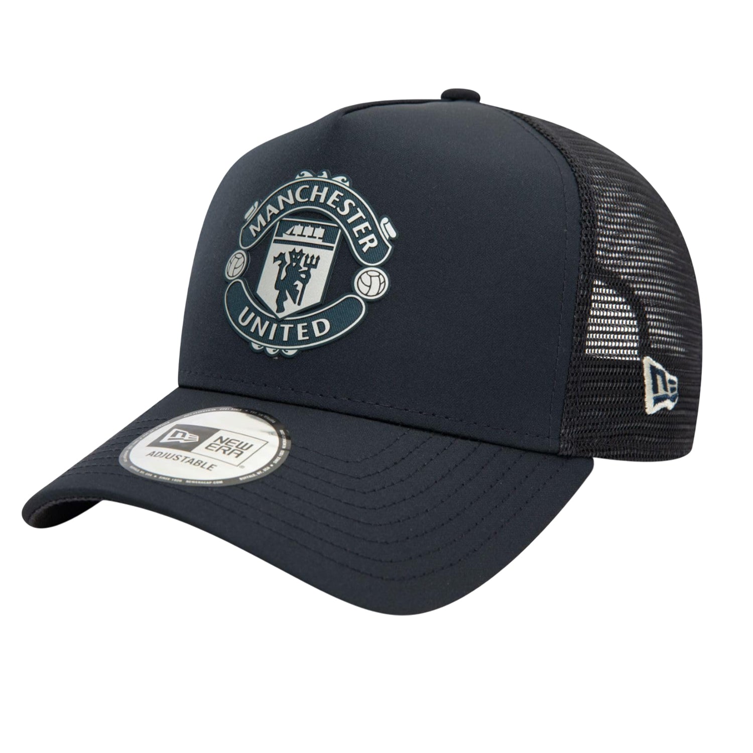 Blue - Front - Manchester United FC One Love 9Forty New Era Adjustable Baseball Cap