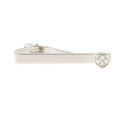 Silver - Back - West Ham United FC Crest Tie Clip