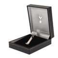 Silver - Side - Tottenham Hotspur FC Crest Tie Clip