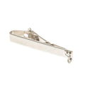 Silver - Front - Tottenham Hotspur FC Crest Tie Clip