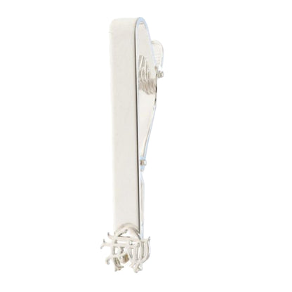 Silver - Back - Rangers FC Crest Tie Clip