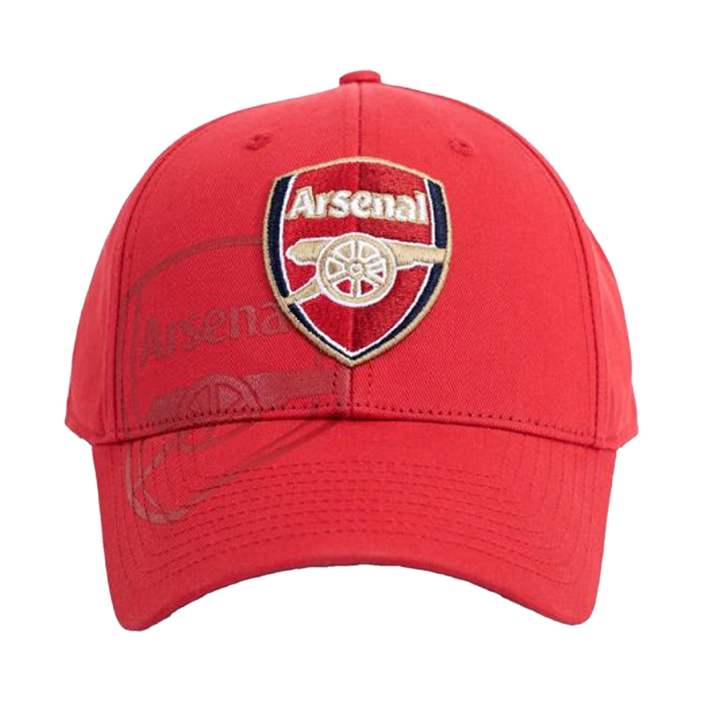 Red - Side - Arsenal FC Obsidian MVP Crest Baseball Cap