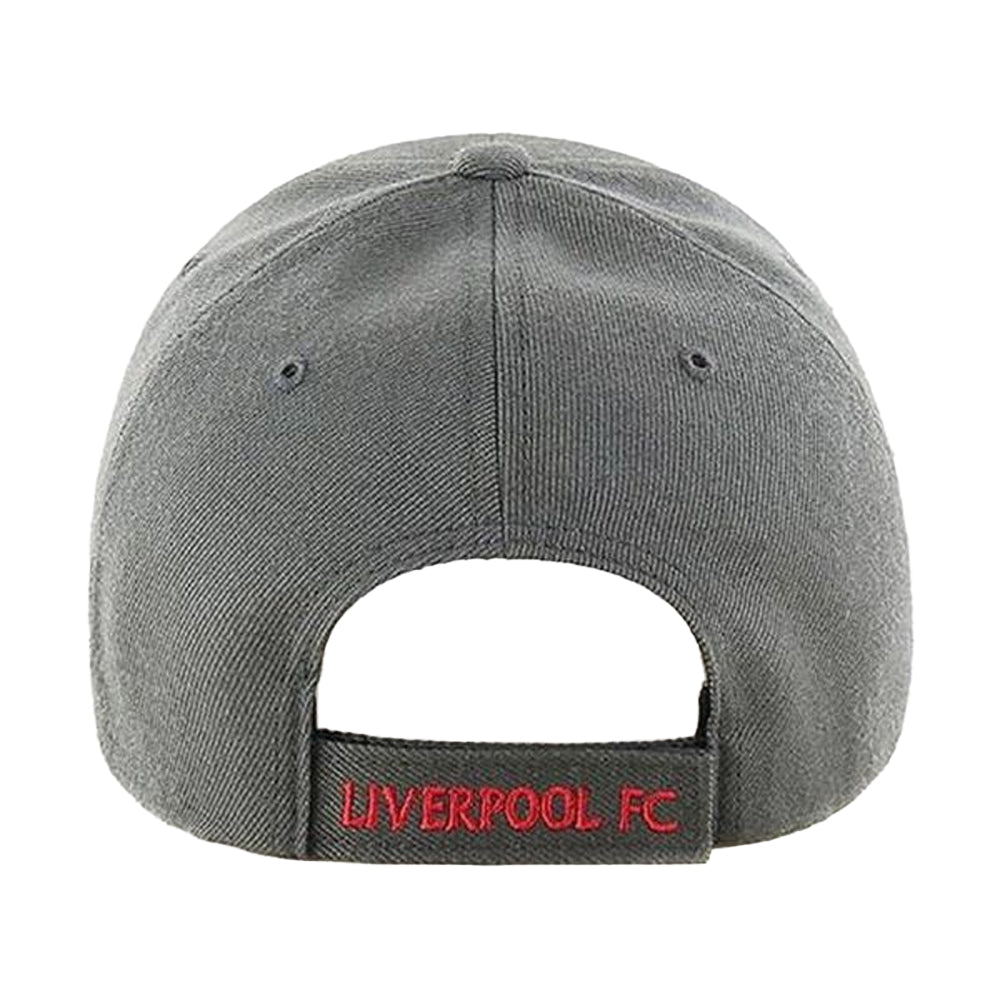 Graphite-Red - Back - Liverpool FC 47 Logo Baseball Cap