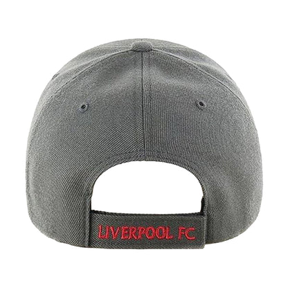 Graphite-Red - Back - Liverpool FC 47 Logo Baseball Cap