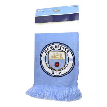 Sky Blue-White - Side - Manchester United FC Bar Scarf
