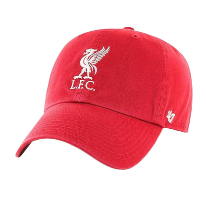 Red-White - Front - Liverpool FC Clean Up 47 Baseball Cap