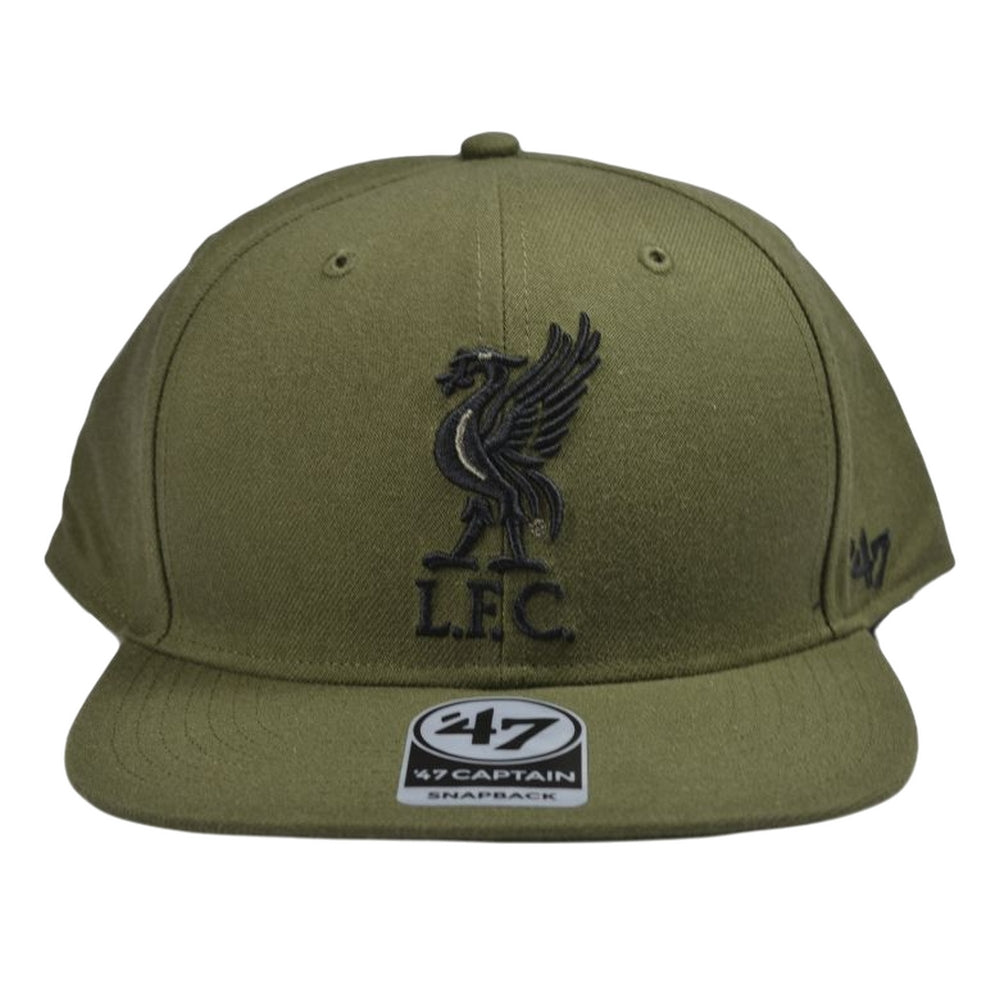 Dark Green-Black Camo - Front - Liverpool FC Captain 47 Snapback Cap
