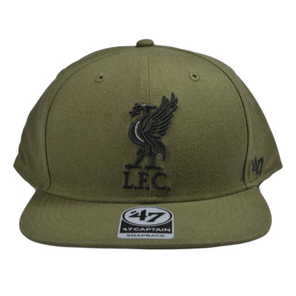 Dark Green-Black Camo - Front - Liverpool FC Captain 47 Snapback Cap