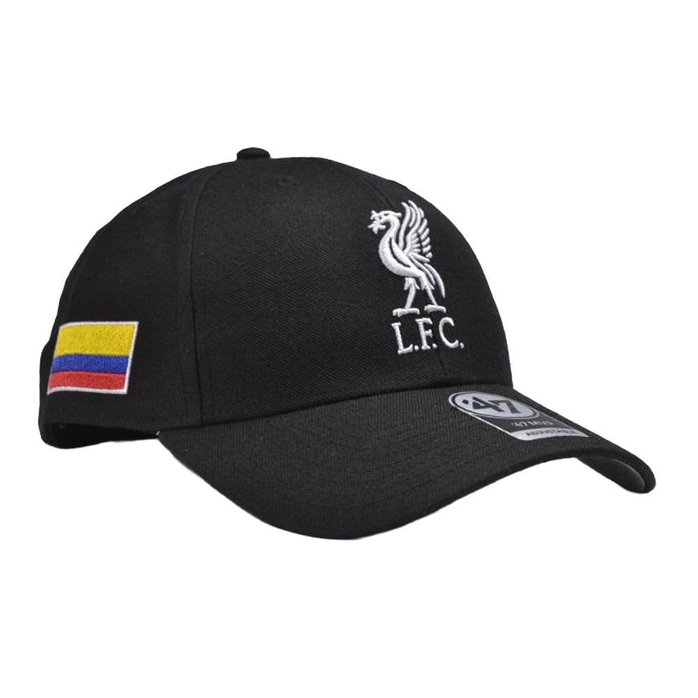 Black - Back - Liverpool FC MVP Flag Of Columbia Baseball Cap